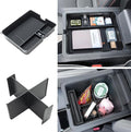 PIMCAR 2-Piece Center Console Organizer & Armrest Divider Set for 2023-2026 Honda Pilot, 2024-2026 Honda Passport/Ridgeline, Custom Fit Durable ABS Plastic Storage Tray
