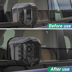 Defender Rearview Mirror Cover | Gloss Black ABS Anti-Scratch Protection Guards | Land Rover Defender 2020-2025 90 110 130 Accessories |(Rearview Mirror Cover)
