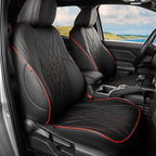 EKR Custom Fit Tacoma Car Seat Covers for Select Toyota Tacoma (Petrol) 2024 2025 2026 Double cab SR,SR5,TRD Sport,TRD Off-Ro