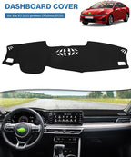FIILINES Dash Cover Fit for Kia K5 2021-2025 (Without HUD), Dashboard Cover K5 Accessories Dash Mat Sunshade Nonslip Protecto