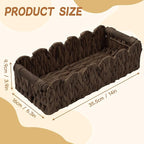 Toilet Paper Storage Basket Bathroom Counter Organizer Wicker Baskets for Organizing Cute Basket for Bedroom Nursery Room Kit