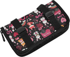 Car Tissue Holder Car Visor Organizer Tissue Box Holder for Car Sun Visor Organizer with Car Vehicle Accessories Essentials Interior for Women Men Valentines Fox Bunny Cars Black
