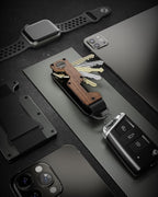 Key Organizer Compact Key Holder Metal Key Chain Minimalist key case key holder for keychain Secures 1-5 Keys