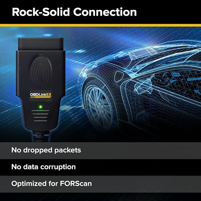 OBDLink EX FORScan OBD Adapter