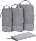 BAGSMART 6 Set /4 Set/2 Set Compression Packing Cubes for Travel, Lightweight Luggage Organizer Bags, Durable Space Saver Bag