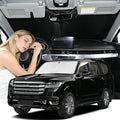 Windshield Sunshade for Toyota Land Cruiser 2008-2021 Sun Shade Car Windshield Accessories Upgrade 4 Layers Blocks UV Rays Custom Fit Land Cruiser 240T Car Window Shades Windshield Keep Cool