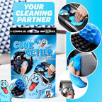 Cleaning Gel for Those Hard to Reach Places, Automotive Cup Holder Electronic Keyboard Office, Slime Gel Cleaner Dust Crumb R