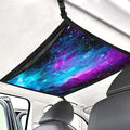 Galaxy Car Storage Mesh Organizer Ceiling Cargo Net Double-Layer Adjustable Zipper Truck SUVs Travel Road Trip Essentials etc. Interior Organizer