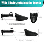 EchoDone 10 Pairs Plastic Shoe Tree Stretcher Shaper for Men
