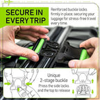 Untethered Luggage Straps | TSA-Approved Suitcase Belts with Heavy-Duty Buckles. Secure Adjustable Travel Accessories for Che