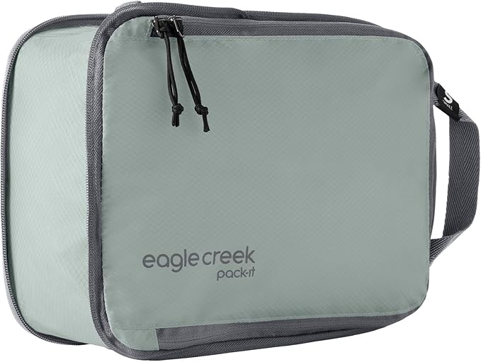 Eagle Creek Pack-It Isolate Compression Cube - Lightweight Compression Cube for Optimizing Luggage Space - Easy-Grab Zipper -