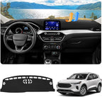 FIILINES Dash Cover for 2020-2026 Ford Escape (Without HUD), Dashboard Mat Accessories Dash Cover Sunshade Nonslip Mesh Prote