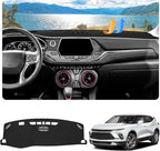 FIILINES Dash Cover for 2019-2026 Chevrolet/Chevy Blazer, Dashboard Mat Accessories Dash Cover Sunshade Nonslip Mesh Protecto