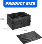 Car Trunk Organizer, Waterproof Adjustable Vehicle Storage Box, Automotive Collapsible Multi Compartment Organization Container