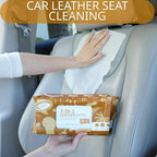 Air Jungles Car Interior Cleaning Wipes Set 210 Count, XL 8" x 10" Wipe for Car Leather Seat, Windshield Window Mirror Cleani