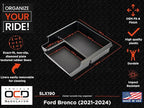 Vehicle OCD – Center Console Divider and Tray for Ford Bronco (2021-2024) – Made in USA – SLX518