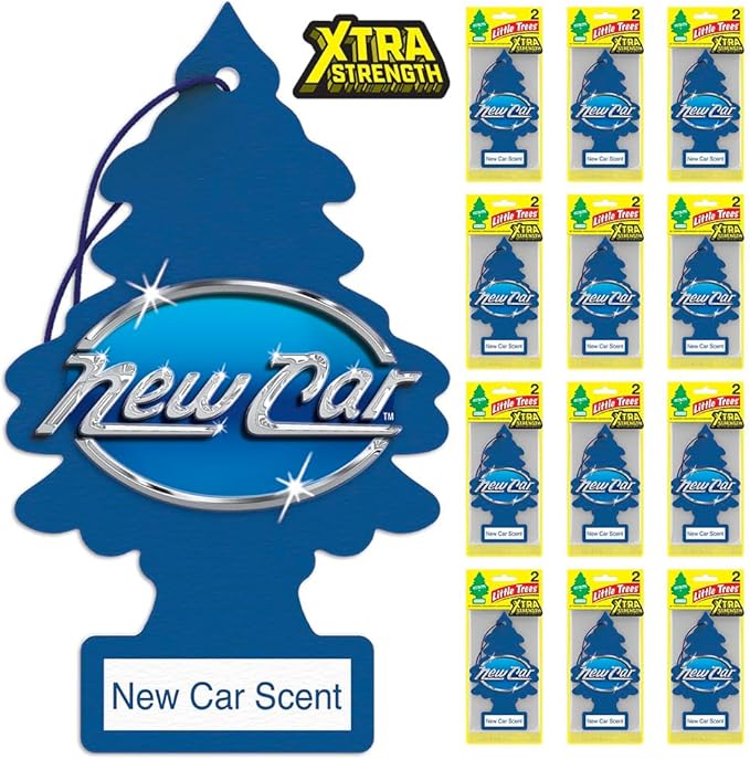LITTLE TREES Car Air Freshener | Xtra Strength Provides Long-Lasting Scent for Auto or Home | Extra Boost of Fragrance | New 