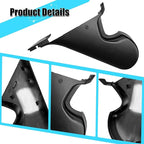 Jaronx Compatible with Tesla Model Y Mirror Holder Lower Cover 2018-2024, Right Passenger Side Rearview Mirror Bracket Bottom Base Cover Replacement for Tesla Model Y Accessories 8202208