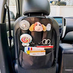 Car Seat Back Organizer, Car Back Seat Storage with Multiple Pockets, Car Seat Hanging Pocket,Front Seat Organizer Headrest Bag Compatible with Car SUVs Pickup and Truck