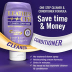 Leather CPR Cleaner & Conditioner 18oz - Cleans, Conditions, Restores & Protects Leather Furniture, Handbags, Car Seats, Inte