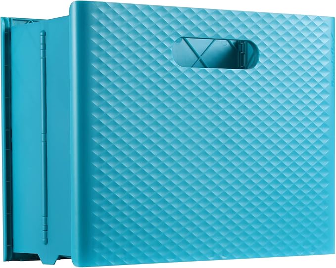 Pendaflex Mobile File Box with Handles, Portable Document Storage, File Bin for Home and Office, Easy Set Up, Collapse Down a