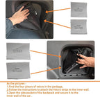 Trunk Upgrade, Trunk Organizer Pocket Multifunction Backpack, Trunk Cubby Storage bag, Cargo side pocket For Toyota Rav4 2025
