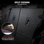 LASFIT Cargo Mat & Backrest Mat for Subaru Forester 2025-2026 (Not Fit Hybrid & Wilderness), All Weather TPE Custom Fit Easy Clean Trunk Mat for Forester 2025 2026 Car Cagro Liners,Black