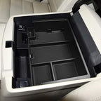 EDBETOS Full-Size Center Console Organizer Tray Compatible with 2014-2018 Chevy Silverado/GMC Sierra 1500 and 15-19 2500HD/3500HD,2015-2020 Tahoe/Suburban/Yukon/XL(Full Console w/Bucket Seats ONLY)