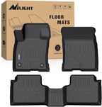 Nilight TPE Floor Mats for Ford Bronco Sport 4-Door 2021 2022 2023 2024 2025 2026 All Weather Custom Fit Heavy Duty Floor Liners