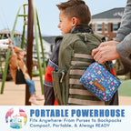 EVERLIT Care Rescue Pack | Family-Friendly First Aid Kit for Kids with 200 Pcs Medical Supplies | Travel-Friendly Compact Sto