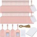 Amylove 48 Sets Leather Luggage Tags Bulk Wedding Favors Luggage Tags for Guests Bridal Gifts Wedding Bridal Shower Gift PU L
