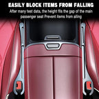 2PCS Car Seat Gap Filler Organizer, Car Seat Gap Organizer with Phone Holder, Car Accessories Car Side Seat Gap Filler for Prevent Falling (Black)
