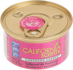 Can Air Freshener and Odor Neutralizer by California Scents, Set of 12 Spillproof Cans for Home and Car, Coronado Cherry, Fre