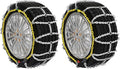 Auto Tightening Snow Chains Tire Chains For Cars Suv Pickup Trucks - Auto Tightening 1 Min Quick Fit AND Easy Installation, R