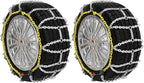 Auto Tightening Snow Chains Tire Chains For Cars Suv Pickup Trucks - Auto Tightening 1 Min Quick Fit AND Easy Installation, R