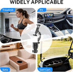 OHLPRO Cup Holder Tablet Mount for Car, iPad Car Mount with Heavy Duty Aluminum Arm, Adjustable Tablet Holder for 5–13” Devices, Cup Holder Expander Fits 2.6”–3.9” Vehicles - 6 inch Arm