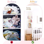 POVETIRE Headband Holder Bow Holder for Girls Hair Bows,Rainbow Hair Accessories Organizer Storage Wall Hanging Display for N
