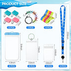 Cruise Ship Essentials, Cruise Must Haves Kits Including Non-Surge Power Strip, Lanyards for Cruise Ship Cards, Luggage Tags,
