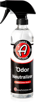 Adam's Polishes odor Neutralizer (Clean Cotton, 16 fl. oz) - Car Air Freshener Spray That Eliminates Harmful Odors from Car I
