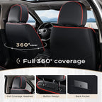 Coverado Car Seat Covers, Front Covers for Cars, Car Seat Cover Front Seats, Automotive Seat Cover, Waterproof, Leather Car S