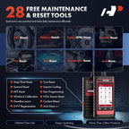 A-Premium 2025 PD100F for Ford Lincoln Mercury Full System OBD2 Scanner Diagnostic Tool, Bi-Directional Code Read Scan Tool,