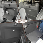 Muslogy Center Console Hidden Storage Box Compatible with Honda Pilot 2023 2024 2025, 2024-2026 Ridgeline/Passport Magnet Armrest Secret Compartment Center Console Organizer(Hidden Organizer)
