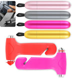 6 Pack Window Breaker Seatbelt Cutter, Escape Emergency Car Safety Hammer, Underwater Car Glass Breaker, Window Punch, Portab