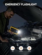 AstroAI S8 Air Jump Starter with Air Compressor,3000A Peak Car Battery Jump Starter Portable (9.0 Gas/6.5L Diesel) with