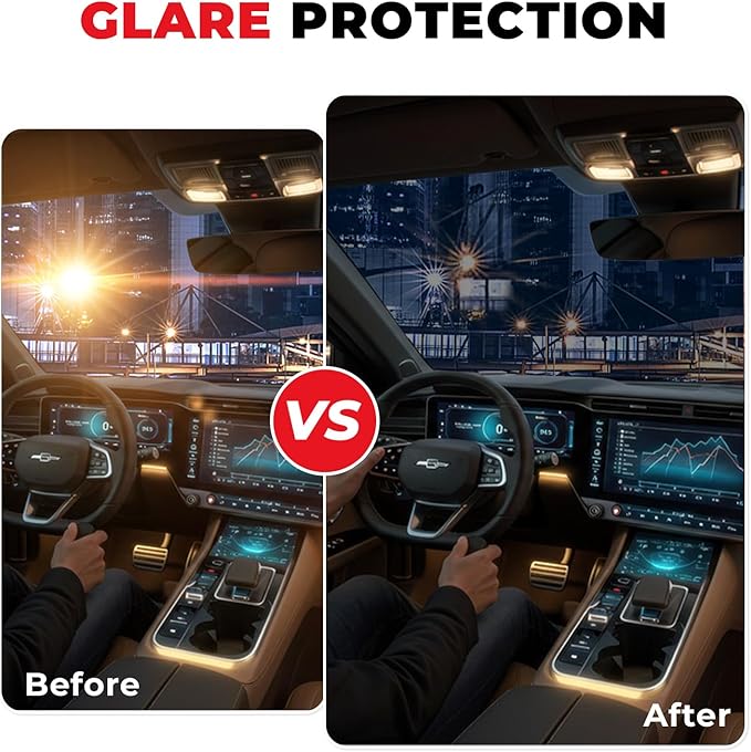20% VLT Premium Carbon Car Window Tint 24in x 100FT Charcoal Privacy Film Heat, UV and IRR Block Tint for Cars or Building Adhesive Film Easy Shrink, Plotter Friendly Pro Grade