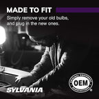 SYLVANIA - 9005 XtraVision Halogen Headlight Bulb - High-Performance Car Headlight - Halogen Light with No Glare - for Automo