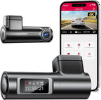 D500 Smart Dash Cam for Cars, 4K Front Dash Cam with WiFi&GPS, 0.96" LCD Display Car Camera, Night Vision, WDR, Parking Mode,
