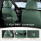 Coverado Seat Covers, Car Seat Covers Front Seats, Car Seat Cover, Car Seat Protector Waterproof, Car Seat Cushion Nappa Leat