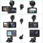 Dash Cam Mount, Suction Cup Mount,Windshield and Dashboard Suction Cup Mount Camera Mount,For ROVE R2-4K,CHORTAU Dash Cam,Screw Connectors Are Suitable For Most Dash Cam, DVR, GPS and Sports Camera