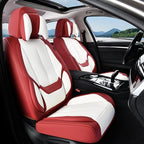 Coverado Seat Covers, Car Seat Covers Front Seats, Car Seat Cover, Car Seat Protector Waterproof, Seat Cushion Nappa Leather 
